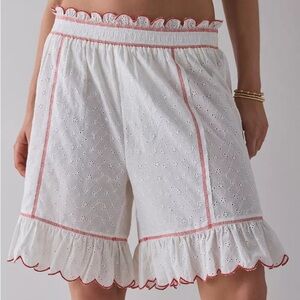 URBAN OUTFITTERS Out From Under Jolie Ruffle Eyelet Lace Long Bloomer